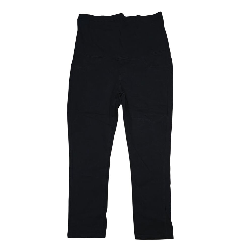Uniqlo Black Maternity Leggings Pants Womens Large